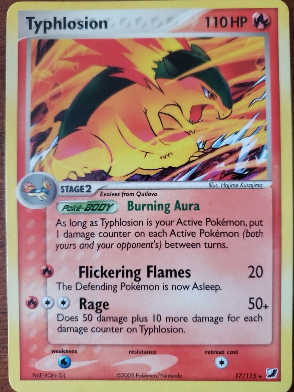 Typhlosion 17/115